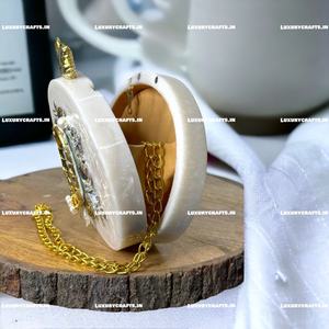 Luxury Crafts' Personalized <b>Clear</b> Evening Bag for Women <b>Handbag</b> for Bridal Use - Product Image 3