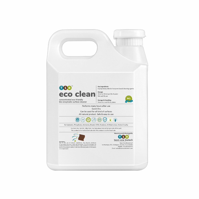 T1B Organic Industrial Cleaner for Public and Commercial Use Made in India