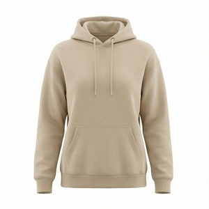 <b>Drop</b>-Shoulder Hoodies For Women Casual Pullover Cotton Lightweight Warm Comfortable Design Ideal Daily Wear Clothing - Product Image 1