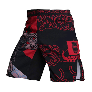 กางเกงชกมวยลำลองสำหรับผู้ชายแบบสั่งทำพิเศษ สำหรับการฝึกซ้อม MMA และการต่อสู้แบบ Grappling - กันน้ำ แห้งเร็ว ระบายอากาศได้ดี - Product Image 1