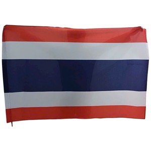 Drapeau national personnalisé double face en polyester pour affichage extérieur sur mât en aluminium, imprimé numériquement renforcé pour usage sportif - Product Image 1
