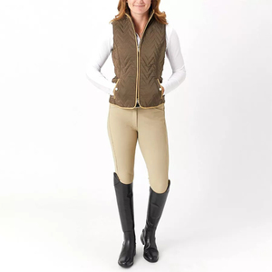 Lawd Sports Unisex Autumn Horse Equestrian Riding <b>Quilted</b> Vest Wind Resistant Sleeveless Fleece <b>Gilet</b> Best Quality Hunting Wear - Product Image 4