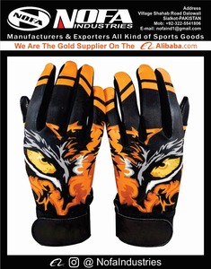 Fabricants de gants de frappeur de softball personnalisés en gros-Gants d'entraînement en cuir de vachette Cabretta originaux - Product Image 4