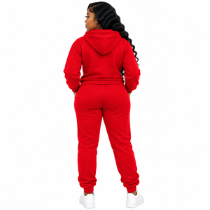 Conjunto Deportivo para Mujer PDK, Sudadera de Manga Larga y Pantalones Jogger, Cómodo Conjunto Atlético de Dos Piezas - Product Image 2