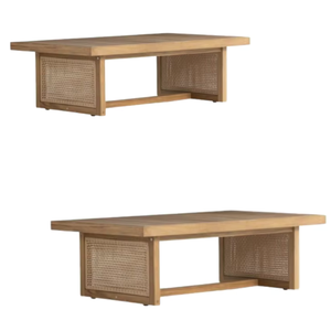 <b>Tables</b> for Indoor Office Work Spaces Made From Teak Wood and <b>Rattan</b> with Modern Designs for Sale at Affordable Prices - Product Image 6