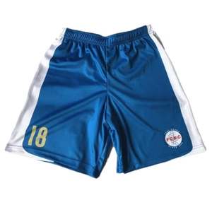 Shorts de football personnalisés en sublimation, satin, dentelle, écologiques, 100% polyester, design tendance, tailles, logos, combinaisons de couleurs - Product Image 3