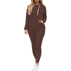 Nuevo Conjunto Deportivo de Dos Piezas para Mujer, Sudadera con Capucha de Manga Larga y Pantalones Deportivos, Conjunto Informal - Product Image 3