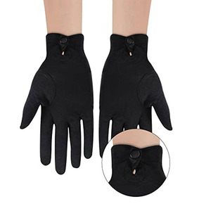 Guantes Masónicos Negros Bordados de Primera Calidad, Material de Tela, Estilo Clásico, Uso en las Cuatro Estaciones, Secado Rápido, Unisex - Product Image 2