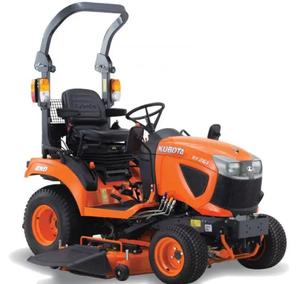 Tracteur à roues motrices 4x4 neuf d'origine BX261 avec moteur et plateau de tonte, couleur orange, 50 CV, 2500 kg, origine DK - Product Image 1