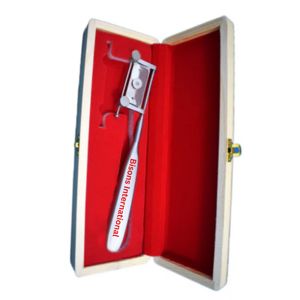 BISONS Cuchillo Dermatomo de Plata de Alta Calidad para Injertos de Piel, Manual, Certificado CE, Instrumento Quirúrgico Certificado ISO13485 - Product Image 1