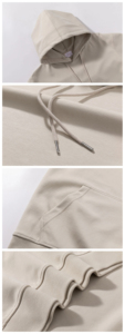 เสื้อฮู้ดดี้พิมพ์โลโก้สั่งทำ ขายส่ง ทรงปกติ ผ้าคอตตอนหนา 100% สำหรับฤดูหนาว สไตล์สตรีทแวร์ สำหรับผู้ชายและผู้หญิง - Product Image 6