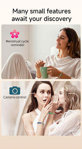 Bracelet intelligent en alliage pour femme 2026 – Suivi de la fréquence cardiaque, de l'oxygène sanguin, de la pression artérielle, du sommeil et de la variabilité de la fréquence cardiaque (VFC) pour le bien-être féminin - Product Image 5