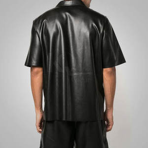 Camisas de Cuero Duraderas para Hombre, Ajuste Cómodo, Material Ligero y Suave, Adecuadas para Uso Diario en la Oficina y Casual - Product Image 2