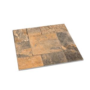 Bold Brown 60x60 Gujarat Gold Porcelain Floor Tiles Modern Classic Europe Design Style con acabado mate para uso en supermercados - Product Image 1