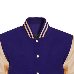 OEM Manufacturer High Quality Varsity <b>Jackets</b> for <b>Men</b> / Hot Selling Breathable <b>Leather</b> Sleeves <b>Men</b> Varsity <b>Jackets</b> - Product Image 3
