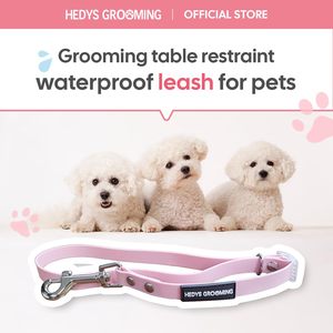 HEDYS GROOMING Model Heyd 015 Waterproof PVC Restraint Leash <b>Dogs</b> <b>Pink</b> Adjustable Durable Strap Home Grooming Table Lead - Product Image 2