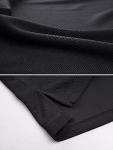 Camisa para Hombre, 100% Algodón, Secado Rápido, Transpirable, Manga Corta, Estilo Táctico, Tejido Piqué, Camisa de Golf - Product Image 4