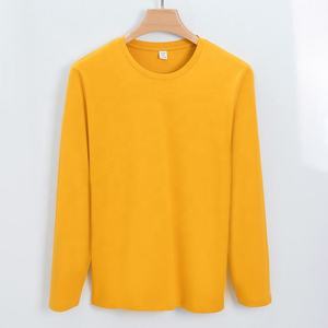 Camiseta Casual de Manga Larga para Hombre, de Algodón, Color Sólido, Estilo Urbano, Deportivo, para Uso Diario, Premium - Product Image 5