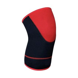 Neoprene Knee Sleeve Solid Orange 7mm Squat Powerlifting <b>Compression</b> Patellar Joint Support Gym Training Knee Sleeve Pair - Product Image 3
