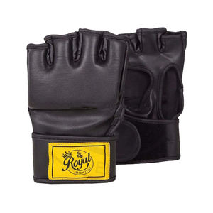ถุงมือ MMA แบบเต็มนิ้ว หนังแท้ สำหรับซ้อมทราย ต่อยมวยไทย ฝึกซ้อมต่อสู้ - Product Image 1
