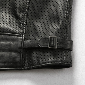 Gilet en cuir pour homme style décontracté, prix de gros, design personnalisé, qualité supérieure, prix raisonnable, collection 2026 - Product Image 5