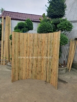 Nouvel arrivage de paravent en bambou top vente design Art déco respectueux de l'environnement économiquement adepte diviseur de pièce extérieur Vietnam