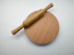 Traditional Wooden <b>Rolling</b> <b>Pin</b> Durable Dough Roller for Homemade Bread Pizza Cookies Pastry Baking Supplies Equipment - Product Image 3
