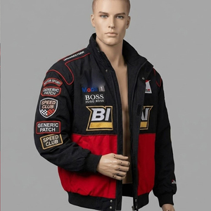 Veste de course unisexe respirante de haute qualité OEM 2026, grande taille, 100 % coton, style streetwear NASCAR, broderie personnalisée - Product Image 5
