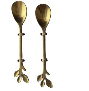 Cuchara de Servir Estilo Ramas Vintage Premium, Utensilio de Metal Hecho a Mano para Uso en Restaurantes, Decoración para Hoteles, Restaurantes y Hogar - Product Image 1