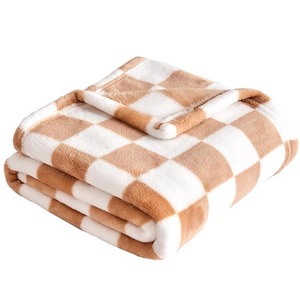 Bed Flannel <b>Blanket</b> Advanced Fiber Technology Super <b>Warm</b> Cozy Reversible Super Soft Four Seasons Plain Premium Hot Sale Design - Product Image 3