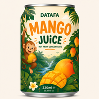 Jus de fruits en gros OEM/ODM, marque privée, jus de pomme non concentré |   Canette en aluminium 330 ml, canette standard, produit du Vietnam