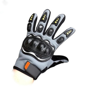 Guantes de Motocicleta de Cuero Personalizados 2026, con Impresión en Pantalla, para Motociclismo Deportivo, Venta al Por Mayor OEM - Product Image 3