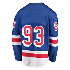 Maillot de hockey sur glace personnalisé 100% polyester, respirant, imprimé par transfert thermique, uniforme d'équipe OEM, vêtements de sport pour hommes - Product Image 5