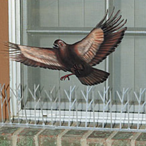 Pointes en acier inoxydable pour l'extérieur, kit de clôture <span class=keywords><strong>anti</strong></span>-pigeons pour éloigner les oiseaux, les <span class=keywords><strong>corbeaux</strong></span>, les <span class=keywords><strong>pics</strong></span>-bois des toits et des rebords de fenêtres - Product Image 6