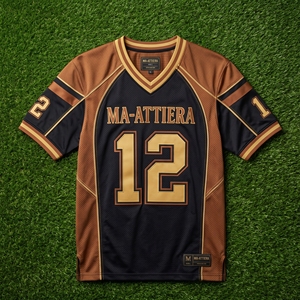 Men's Black Gold American Football <b>Jersey</b> Custom Number Print <b>Sports</b> <b>Jersey</b> Activewear <b>Sports</b> Clothes Wholesale - Product Image 6