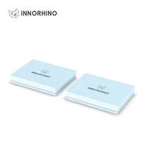 Boîtes cadeaux rigides en papier recyclable, lamination mate, gaufrage, doublure en éponge, logo personnalisé, couleur personnalisée, vernis à ongles, sérum pour la peau