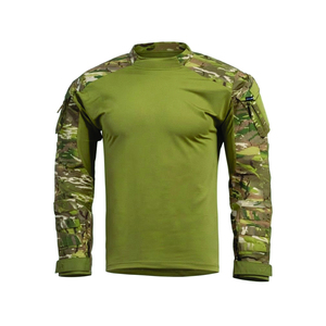 เสื้อเชิ้ตสำหรับล่าสัตว์ ทนทาน ลายพราง เหมาะสำหรับกิจกรรมกลางแจ้ง สำหรับผู้ชาย ใช้สำหรับล่าสัตว์ ตั้งแคมป์ เดินป่า ตกปลา และการผจญภัยในป่า - Product Image 5