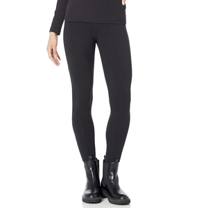 Leggings taille haute sans couture imprimés par transfert thermique, couleur unie, coupe extensible, longueur intégrale, pantalon de yoga pour femme en Spandex et Nylon tricoté - Product Image 5