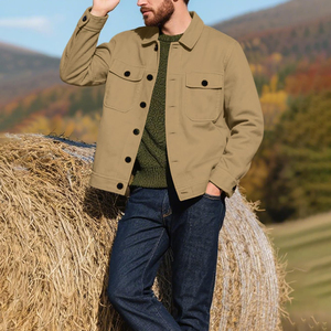 Low Price <b>Men</b> <b>Denim</b> <b>Jacket</b> Trendy Design Multi Color Street Style Fashion Cotton Windbreaker Coat High Quality Outerwear Apparel - Product Image 4
