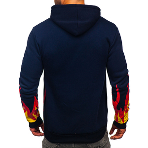 Men Customized <b>3D</b> Sublimation Pullover <b>Hoodie</b> 100% Cotton/Waterproof Windproof Eco-Friendly Winter Street Wear Custom Colors - Product Image 2
