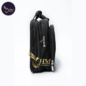 Vietnam Custom Waterproof Polyester Laptop Bag Casual <b>Briefcase</b> Zipper Portable for Office Travel Outdoor Use Unisex Design - Product Image 6