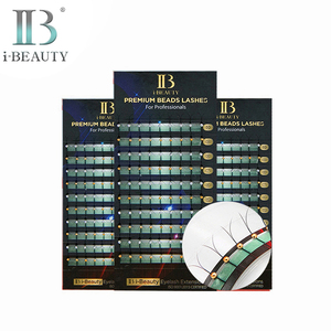 i-BEAUTY Eyelash Extension - Ib Beads <b>lashes</b> (Y -type) <b>Individual</b> <b>Lash</b> Korea High Quality Hand Made eyelashes k-pop <b>lash</b> - Product Image 1