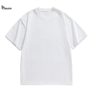 เสื้อยืดผ้าฝ้ายออร์แกนิค 250 GSM สำหรับผู้ชาย ผ้าเป็นมิตรต่อสิ่งแวดล้อม เนื้อผ้านุ่มพิเศษ สวมใส่สบาย สไตล์ลำลองแนวสตรีทแวร์ - Product Image 2