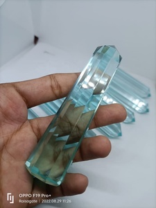 Torre de Obsidiana Acuática Pulida al por Mayor, Piedra Preciosa Curativa de Cristal para Meditación, Exhibición y Decoración del Hogar - Product Image 5