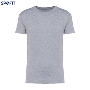 เสื้อยืดคอกลมทรงพอดีตัว แขนสั้น ผ้าฝ้าย 100% 400gsm พิมพ์ลายซิลค์สกรีน ออกแบบได้ตามต้องการ เนื้อผ้านุ่ม ระบายอากาศได้ดี แห้งเร็ว สำหรับผู้ชาย - Product Image 1