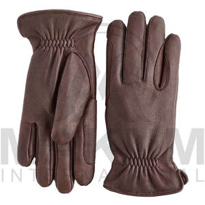 Gants en cuir d'hiver pour hommes, personnalisables, de haute qualité, best-sellers - Style vintage, compatibles avec les écrans tactiles, respirants, écologiques - Product Image 6