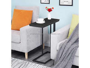 Mesa de Centro Redonda Negra Premium, Mueble Decorativo Elegante para Sala de Estar, Mesa de Pedestal de Diseño Moderno - Product Image 2