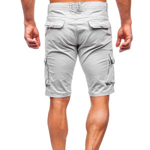 Mens casual <b>Cargo</b> Shorts elastic waist cotton loose fit Summer Outdoor Utility Wear custom logo For Men High Quality <b>Cargo</b> Short - Product Image 3
