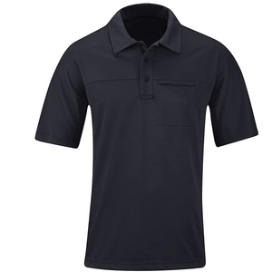 Polo personnalisé pour homme en coton et polyester, manches courtes, décontracté, pour le golf, avec logo brodé, OEM ODM - Product Image 2