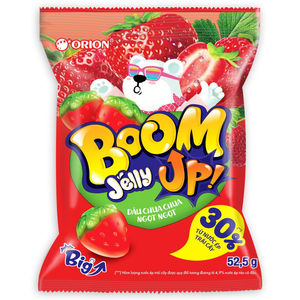 Gomitas de Fresa Boom Jelly, las Más Vendidas, 52.5g, Dulces de Gelatina Suave con Sabor a Frutas, Precio Competitivo, Venta al Por Mayor, Exportación - Product Image 1